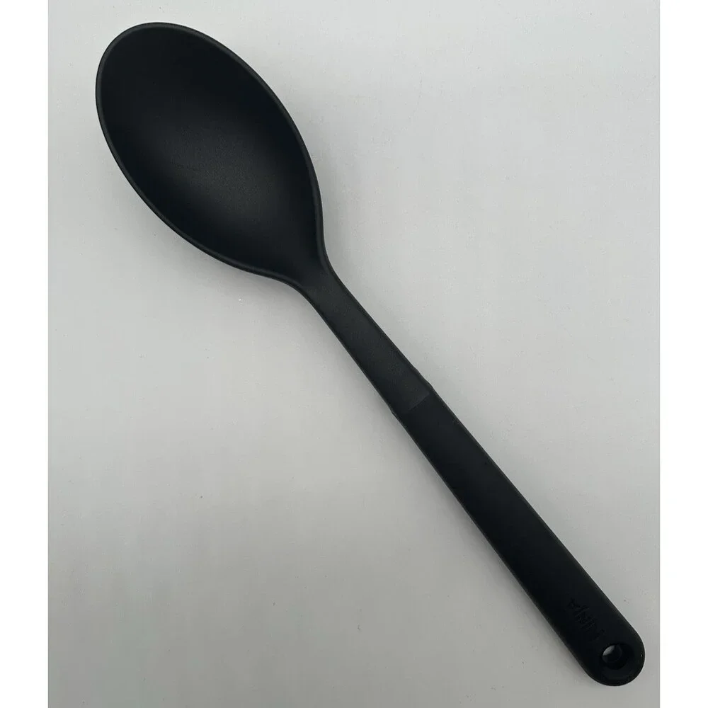 Ninja 4 Piece Cooking Utensil Set Black Spatula Spoon Slotted Spoon Pasta Fork